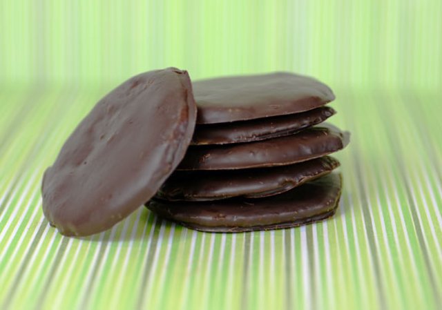 Шоколадно-мятное печенье палео