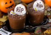Шоколадный мусс на Хэллоуин