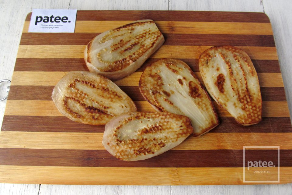 Закусочный кекс с баклажанами и вялеными помидорами - Шаг 3