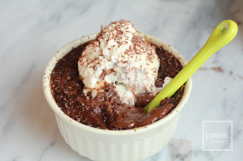 Шоколадное крем-брюле - Шаг 18