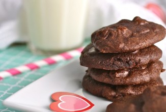 Шоколадное печенье брауни