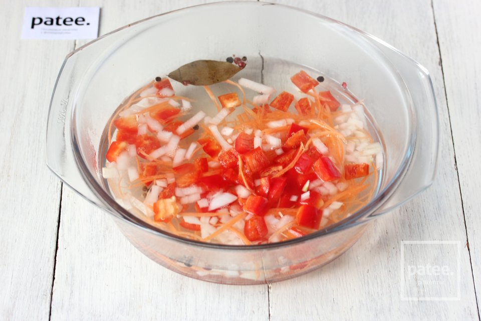 Шампиньоны, маринованные с овощами - Шаг 6