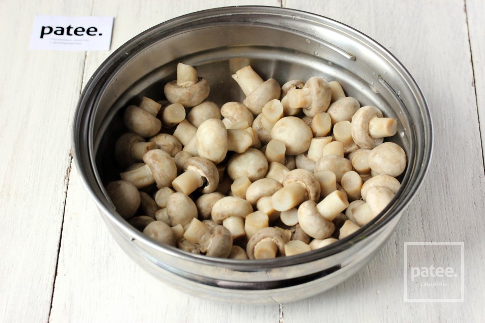 Шампиньоны, маринованные с овощами - Шаг 10