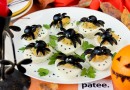 Фаршированные яйца на Хэллоуин