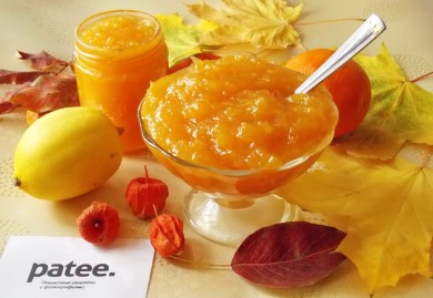 Рецепт Апельсиновый джем с лимоном за 30 минут
