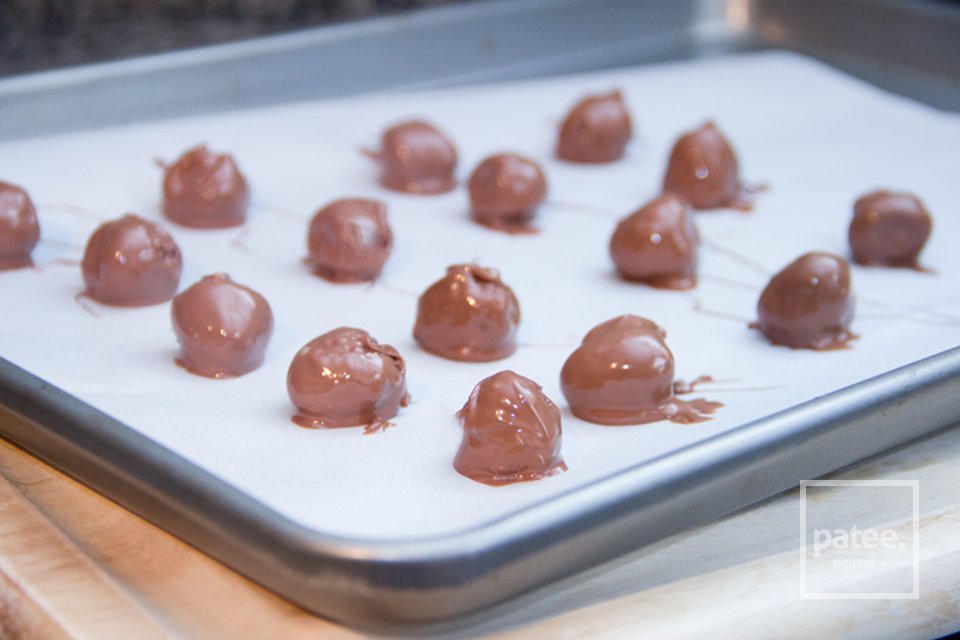 Шоколадные кексы с малиной - Шаг 4