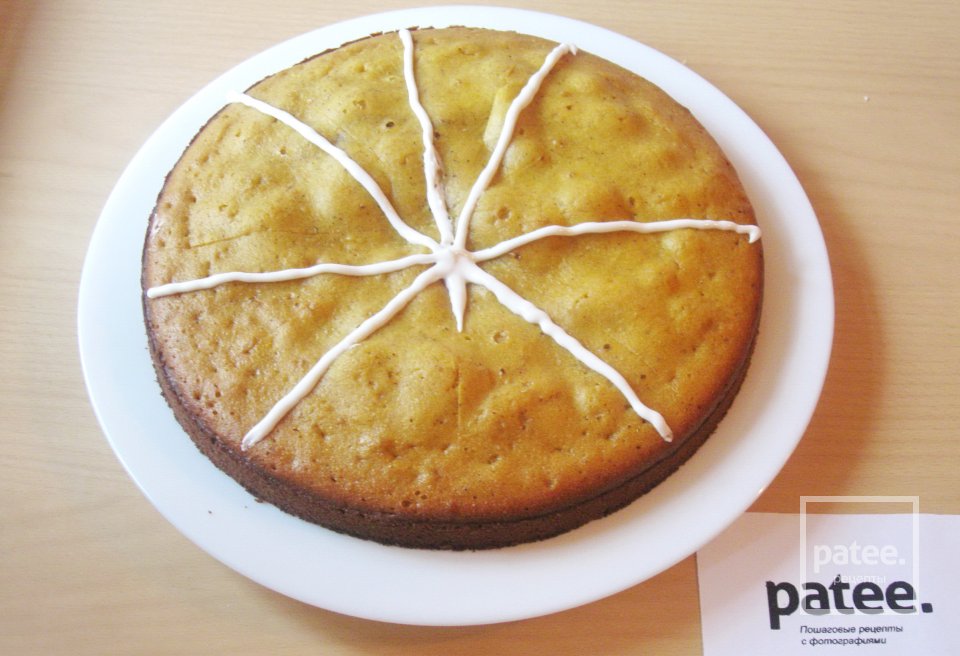 Пирог из тыквы с корицей на Хэллоуин - Шаг 17