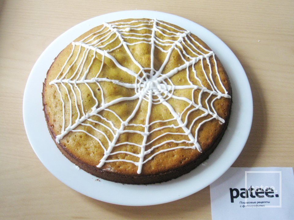 Пирог из тыквы с корицей на Хэллоуин - Шаг 18