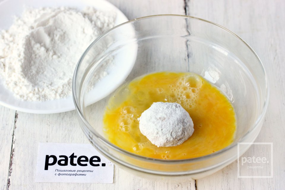 Крокеты из креветок со спагетти на Хэллоуин - Шаг 9