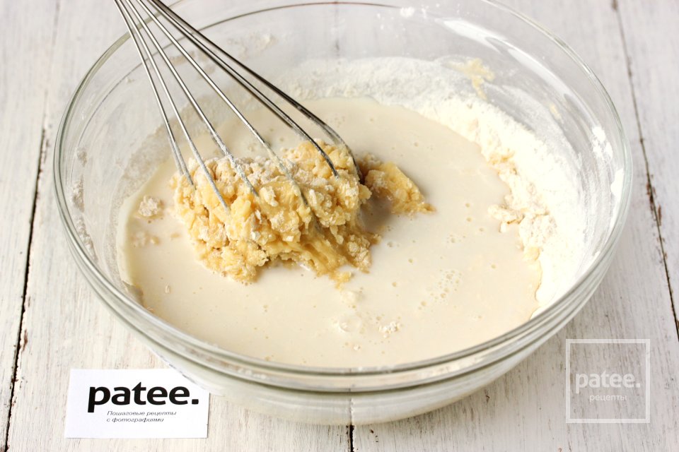 Тыквенные блины с паутинкой на Хэллоуин - Шаг 5