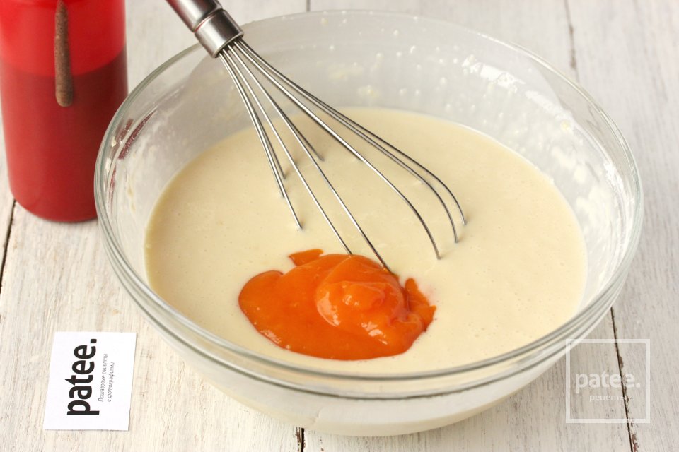 Тыквенные блины с паутинкой на Хэллоуин - Шаг 9