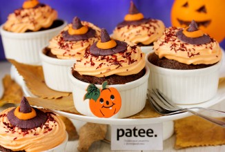 Шоколадные капкейки на Хэллоуин