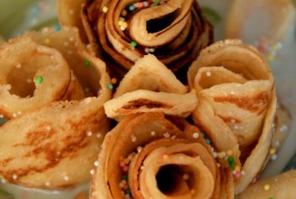 Тонкие блинчики на ряженке