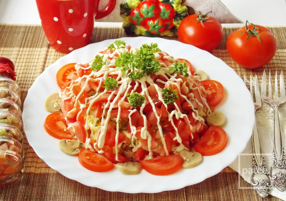 Салат Красная Шапочка - Шаг 17