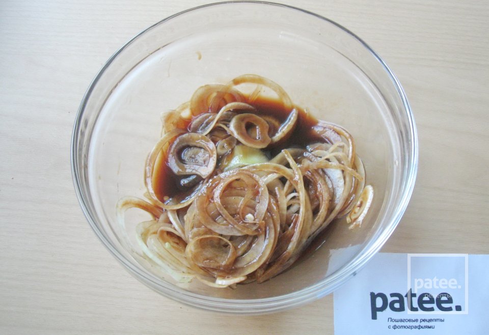 Куриный шашлык с черносливом и курагой - Шаг 8