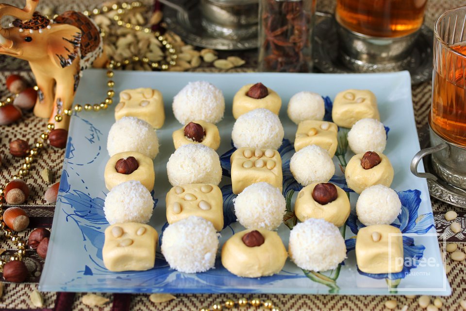 Кокосово-молочный барфи - Шаг 14