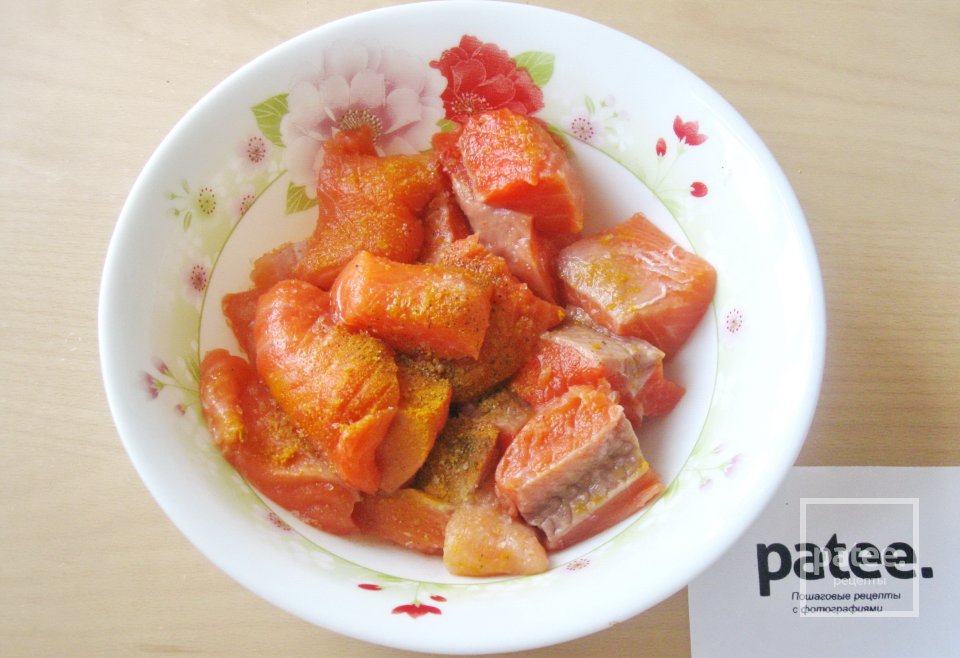 Форель в сливочно-томатном соусе - Шаг 4