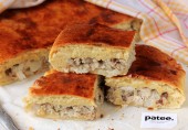 Рыбный пирог со скумбрией