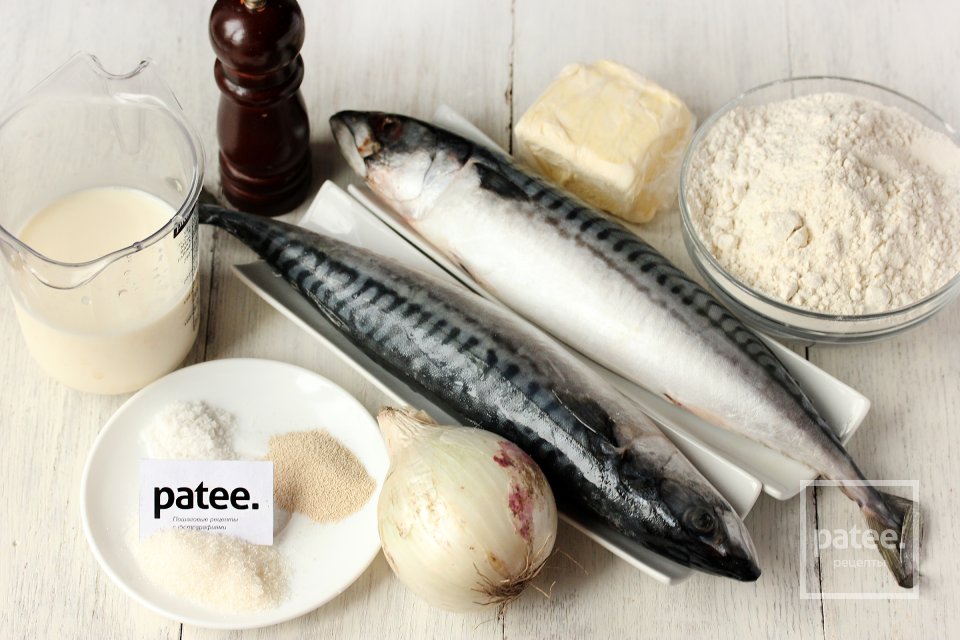 Рыбный пирог со скумбрией - Шаг 1
