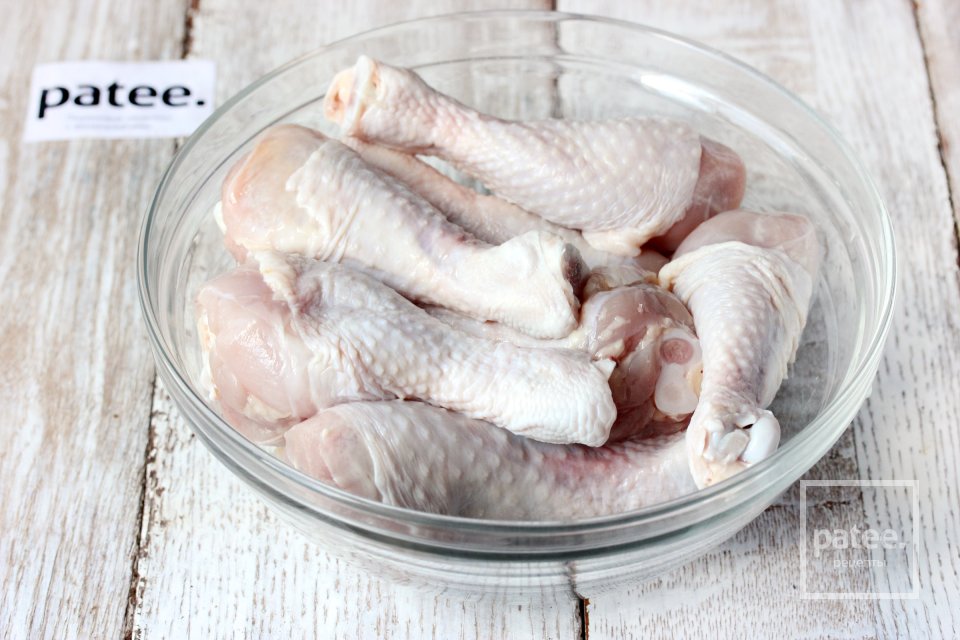 Куриные голени в беконе - Шаг 3