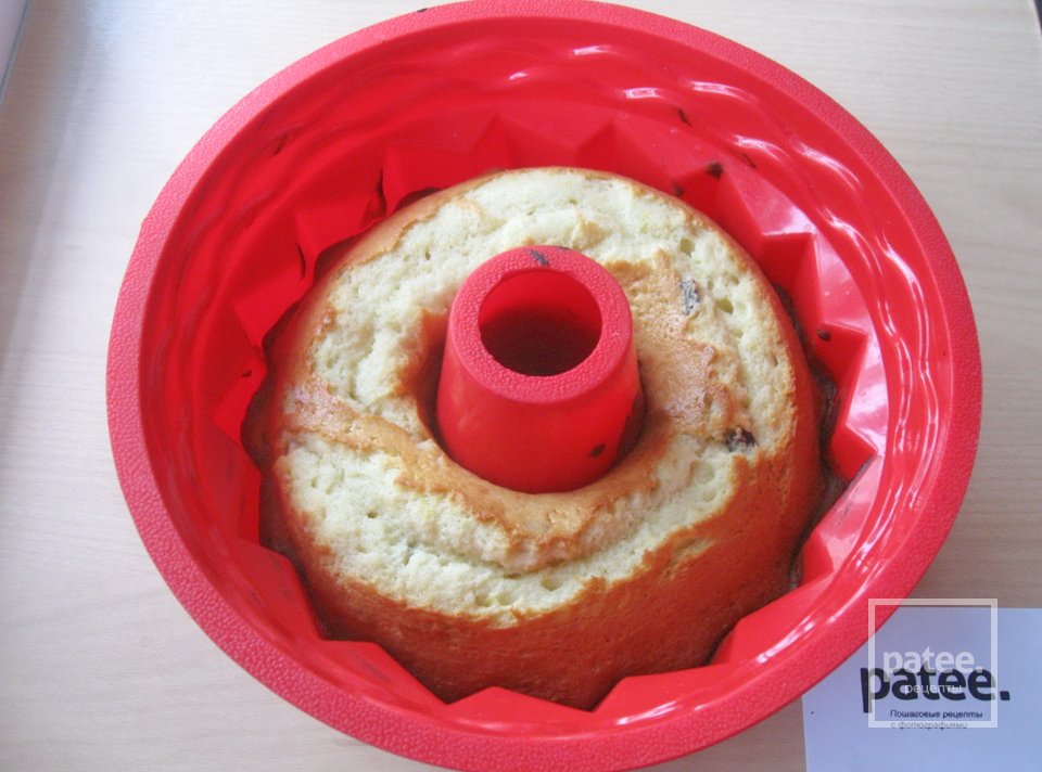 Лимонный кекс с черносливом и изюмом - Шаг 14