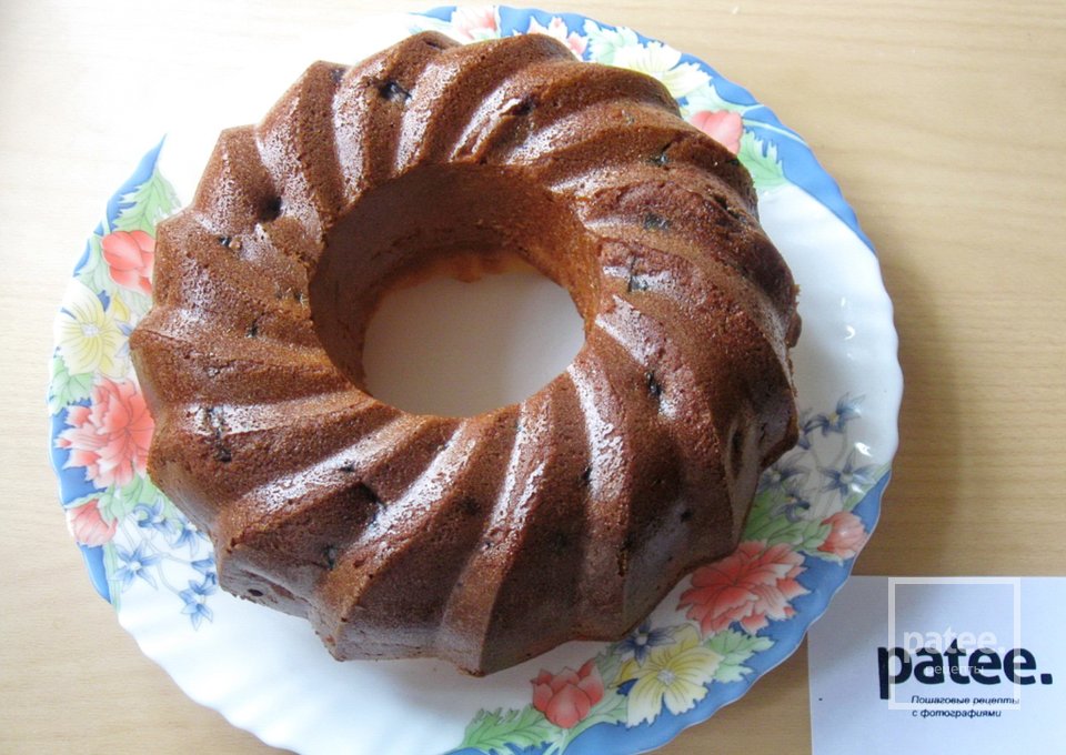 Лимонный кекс с черносливом и изюмом - Шаг 15