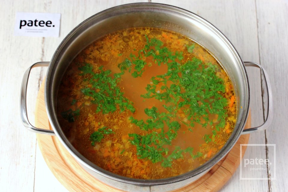 Суп с тыквой и куриными фрикадельками - Шаг 10