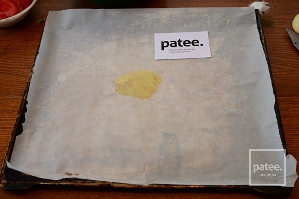 Запеченные баклажаны с творожной пастой - Шаг 3