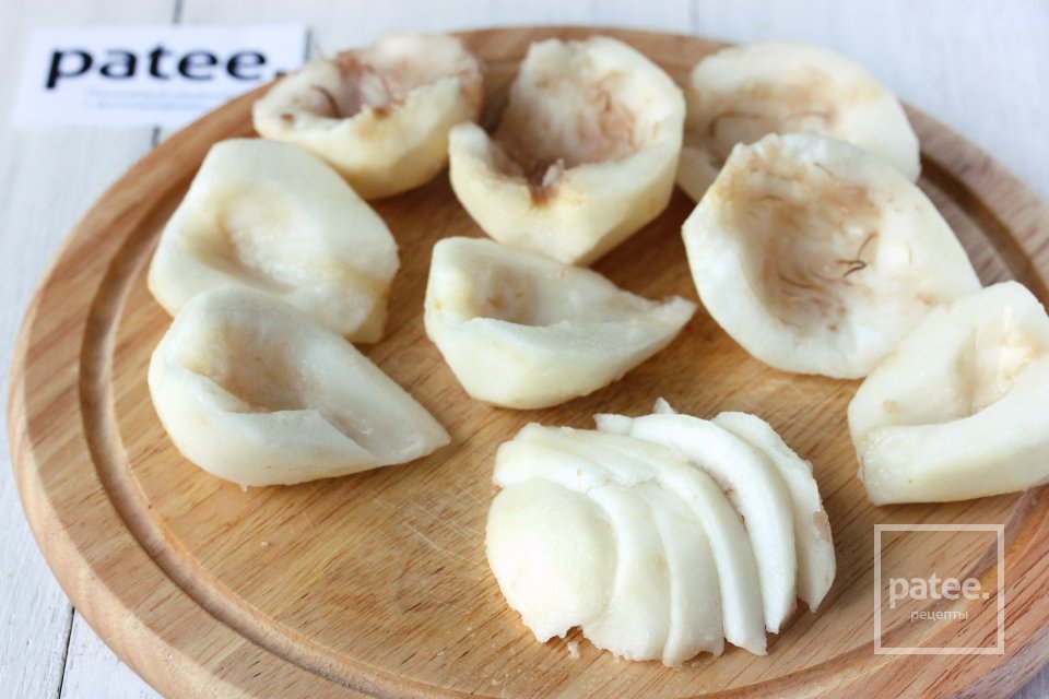 Пирог заливной с грушами - Шаг 9