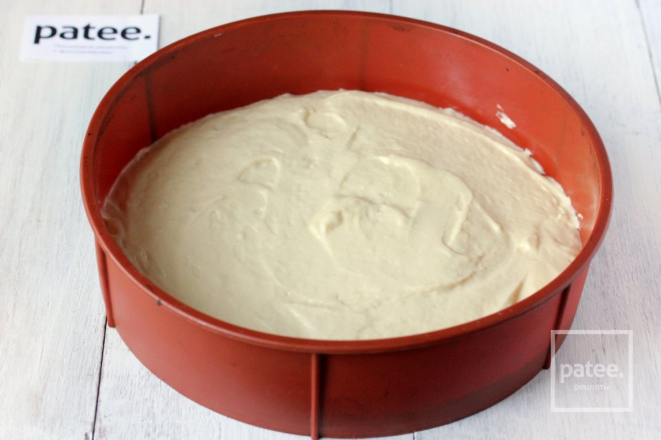 Пирог заливной с грушами - Шаг 12