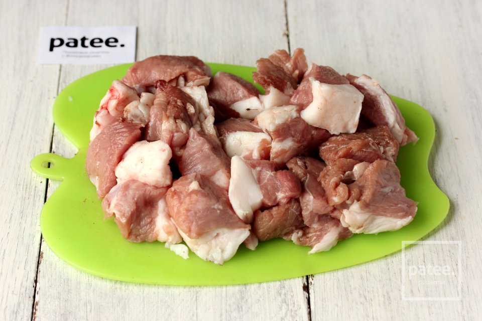 Свинина с картофелем в мультиварке - Шаг 2