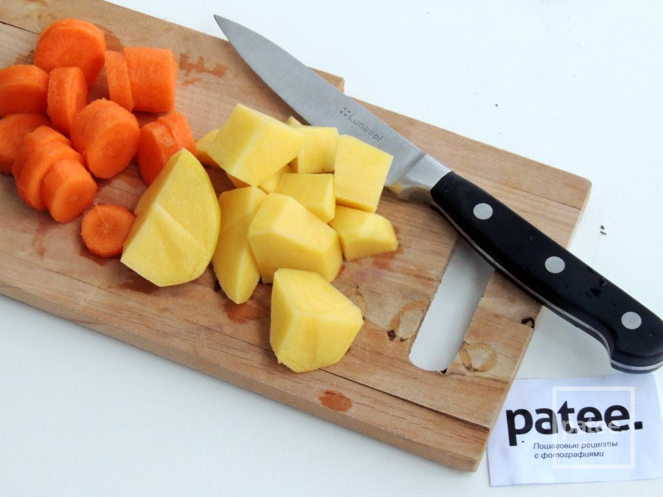 Тыквенный суп с сухариками - Шаг 2