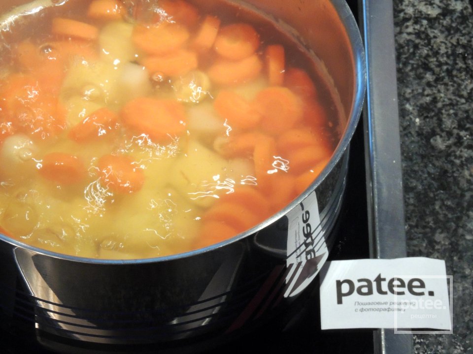 Тыквенный суп с сухариками - Шаг 3