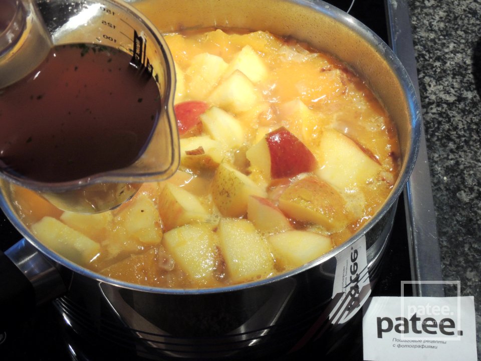 Тыквенный суп с сухариками - Шаг 9