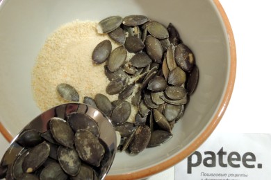 Тыквенный суп с сухариками - приготовление