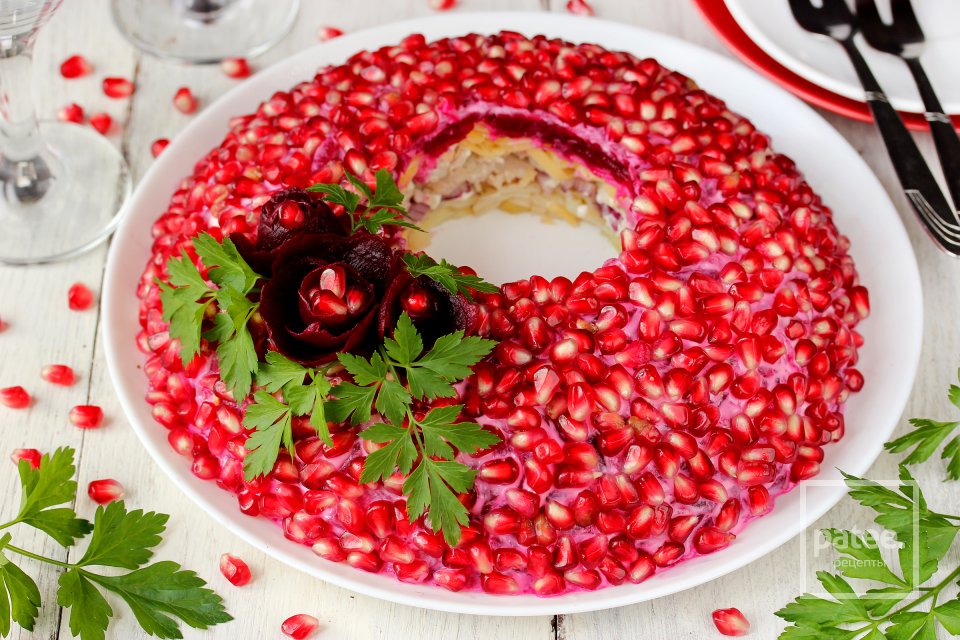 Салат Гранатовый браслет - Шаг 17