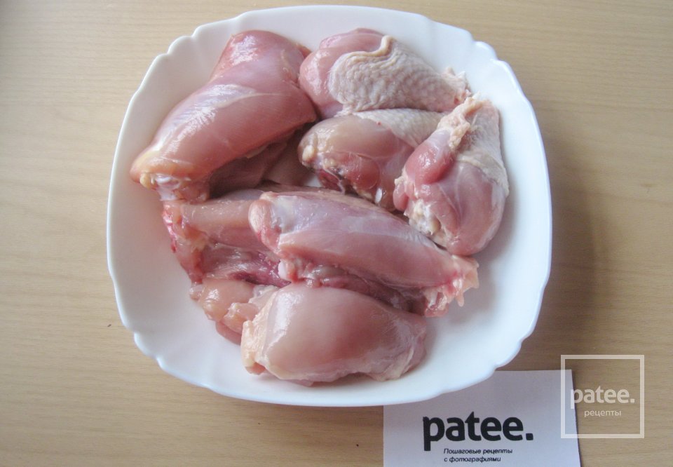 Курица с картофелем в апельсиновом соусе - Шаг 2