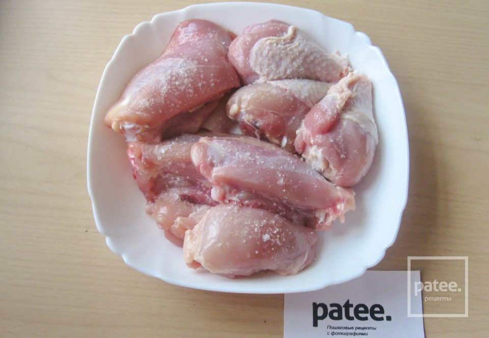 Курица с картофелем в апельсиновом соусе - Шаг 3