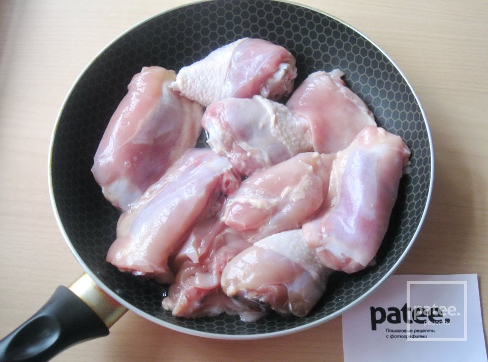 Курица с картофелем в апельсиновом соусе - Шаг 4