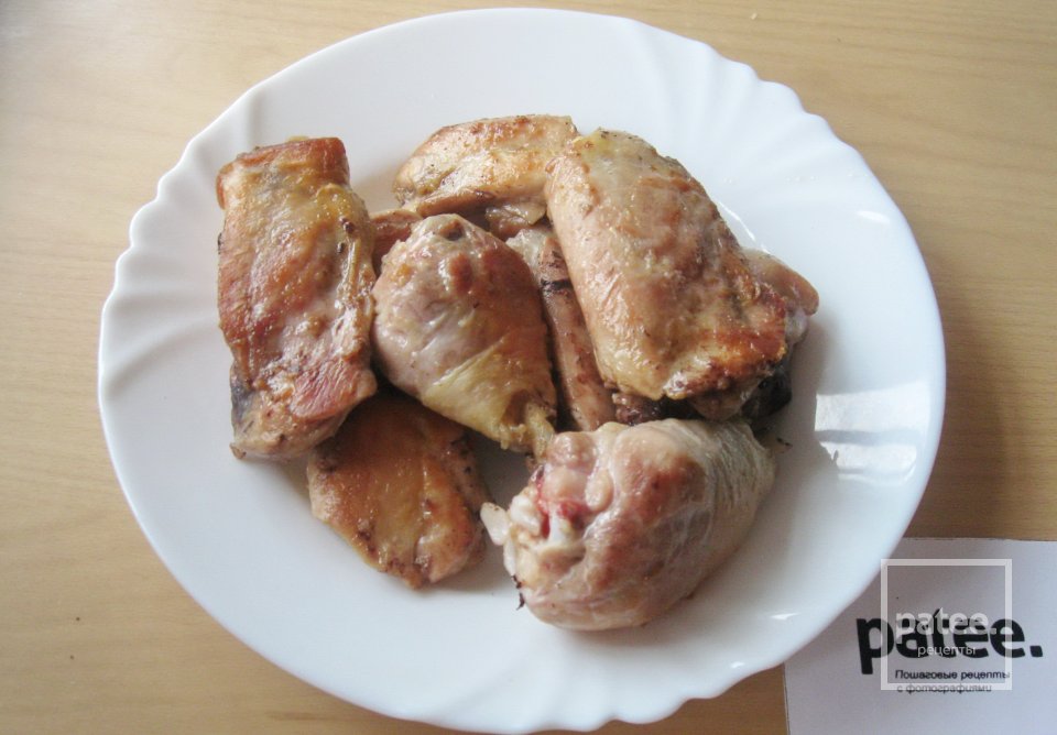 Курица с картофелем в апельсиновом соусе - Шаг 5