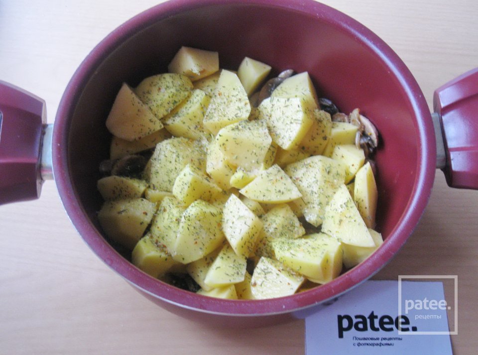 Курица с картофелем в апельсиновом соусе - Шаг 13