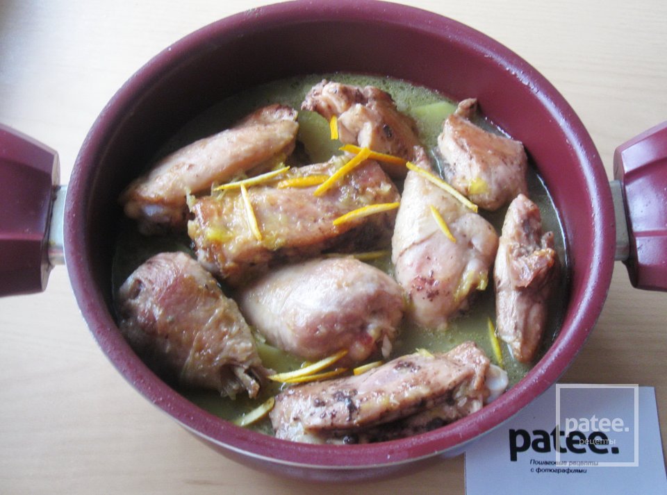 Курица с картофелем в апельсиновом соусе - Шаг 15