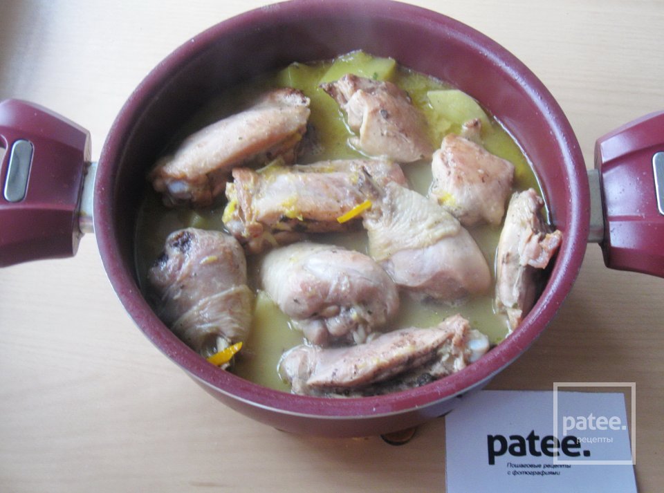 Курица с картофелем в апельсиновом соусе - Шаг 16