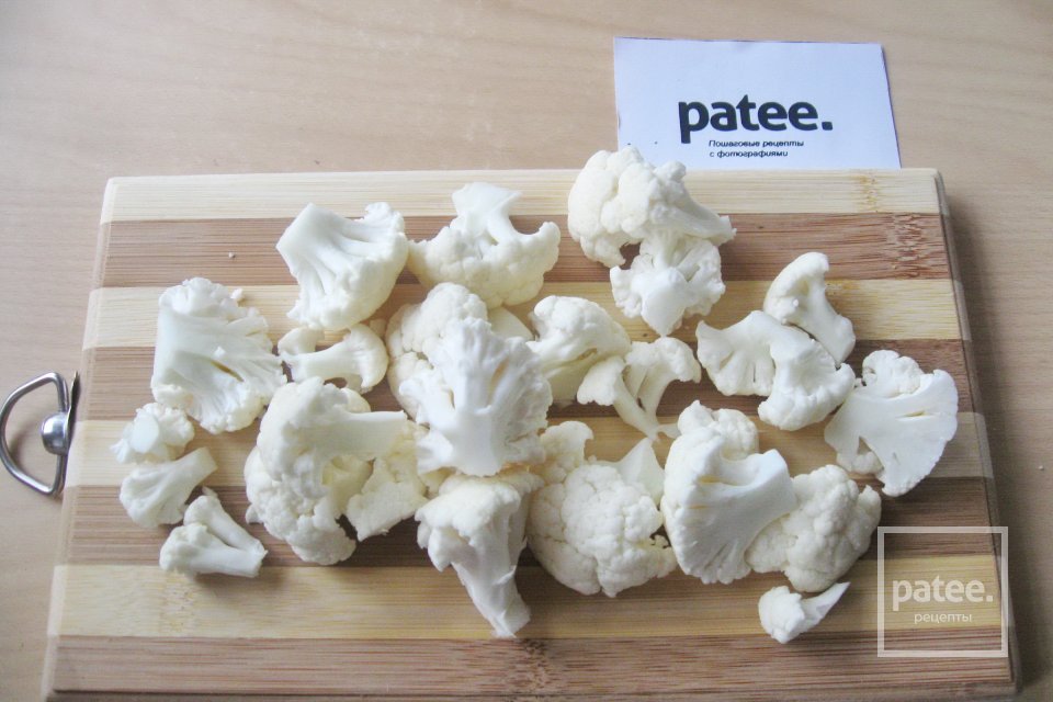 Суп из форели с цветной капустой и луком - пореем - Шаг 13