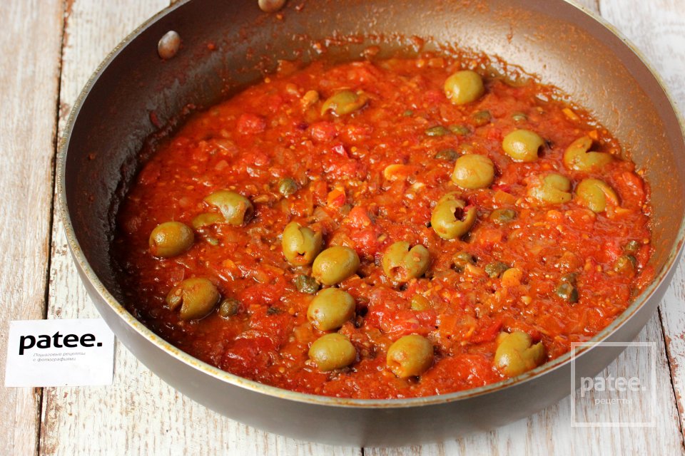 Паста алла Путанеска - Шаг 10