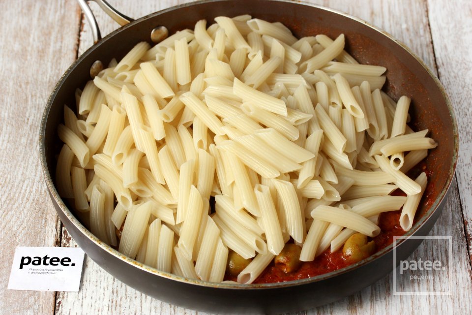 Паста алла Путанеска - Шаг 11