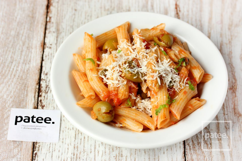 Паста алла Путанеска - Шаг 13