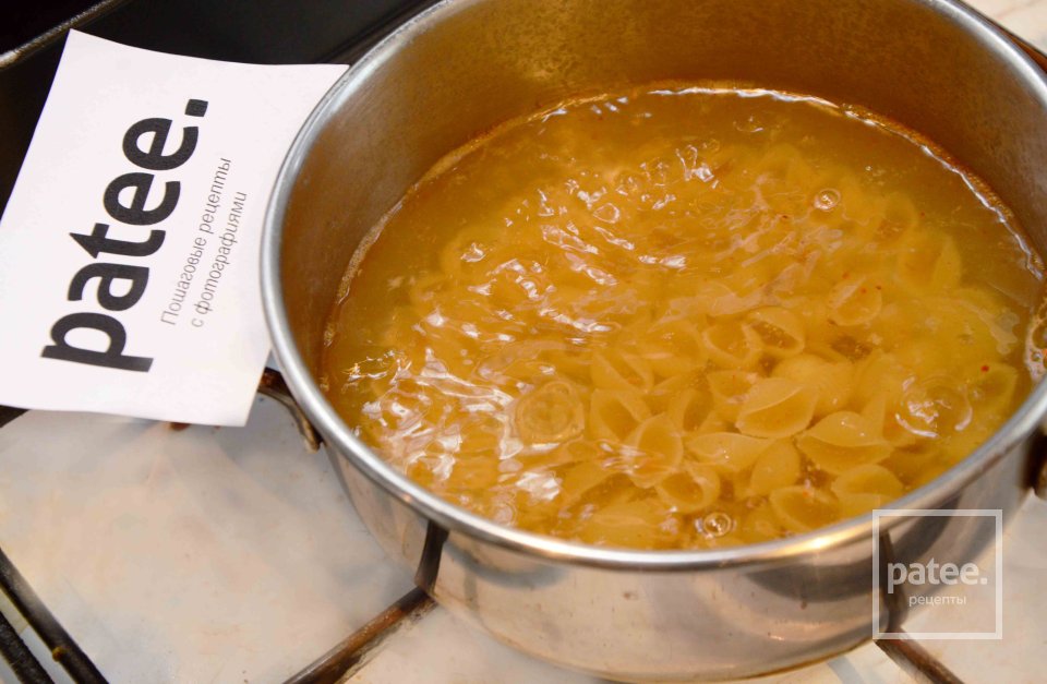 Паста с креветками - Шаг 8