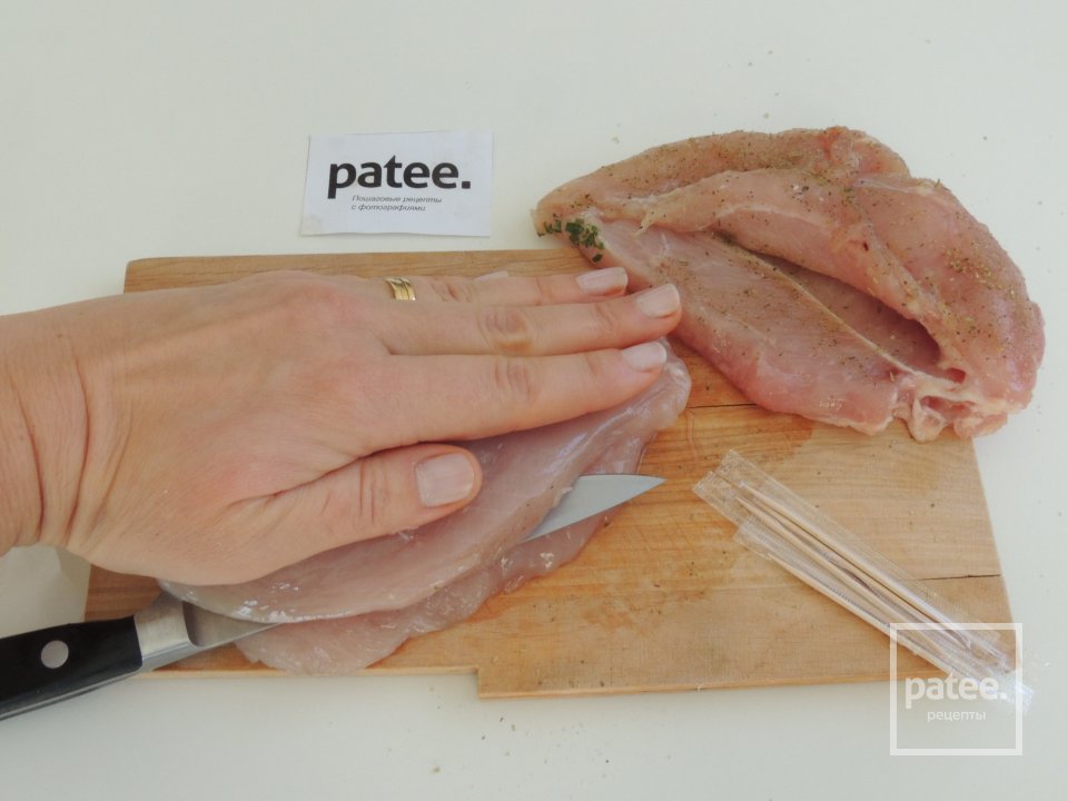 Куриное филе с сыром на апельсиновой моркови - Шаг 7