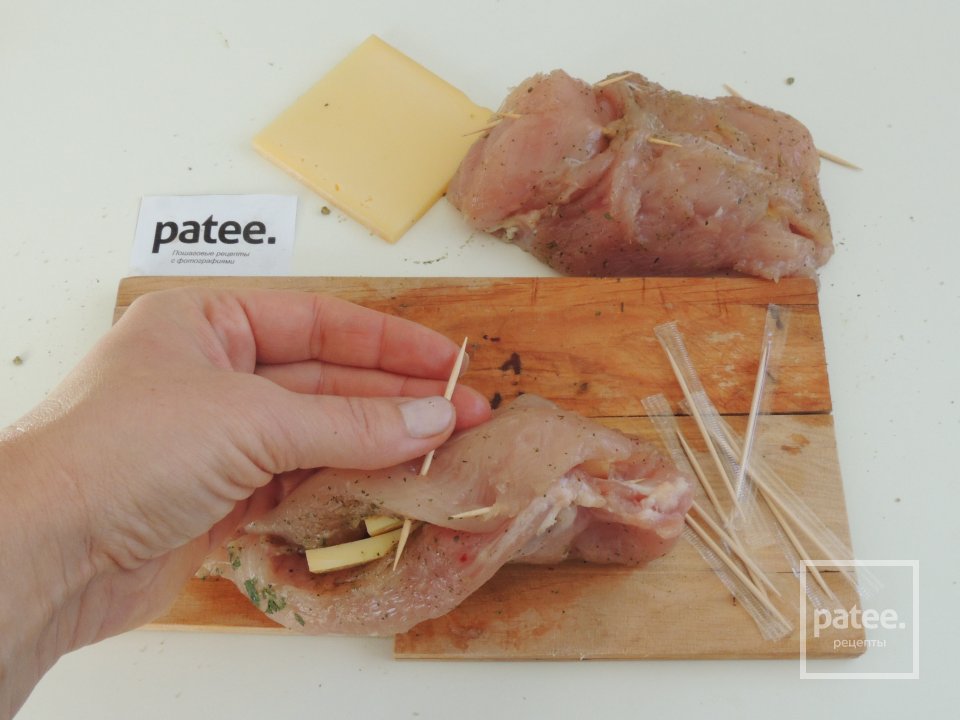 Куриное филе с сыром на апельсиновой моркови - Шаг 10